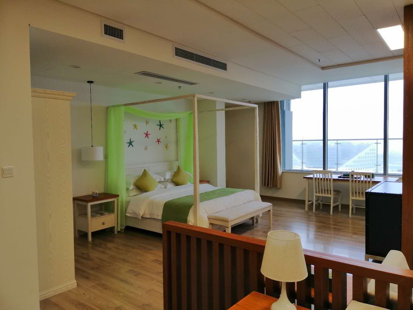豪华海景双大床套房
