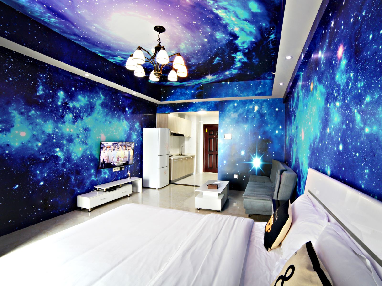 星空漫步主题大床房