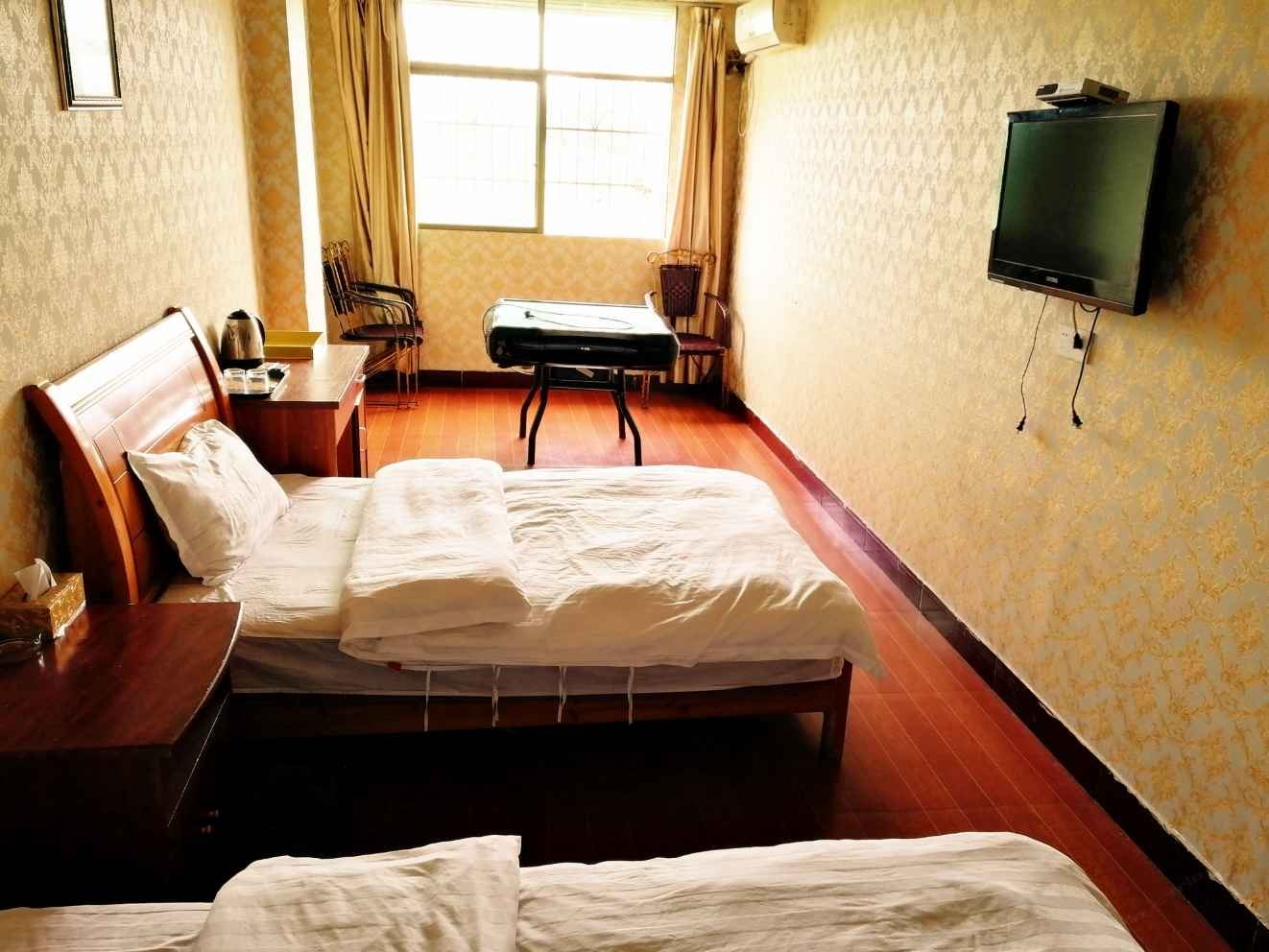 麻将双床房
