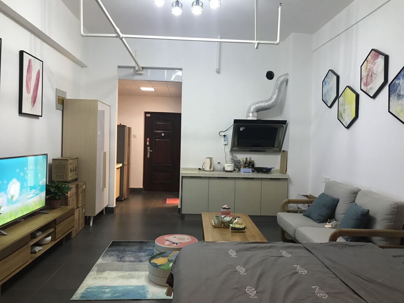 高层一室大床房
