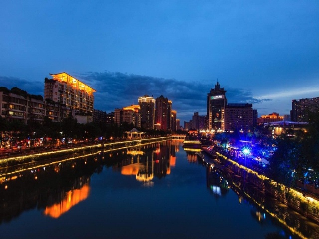 成都夜景