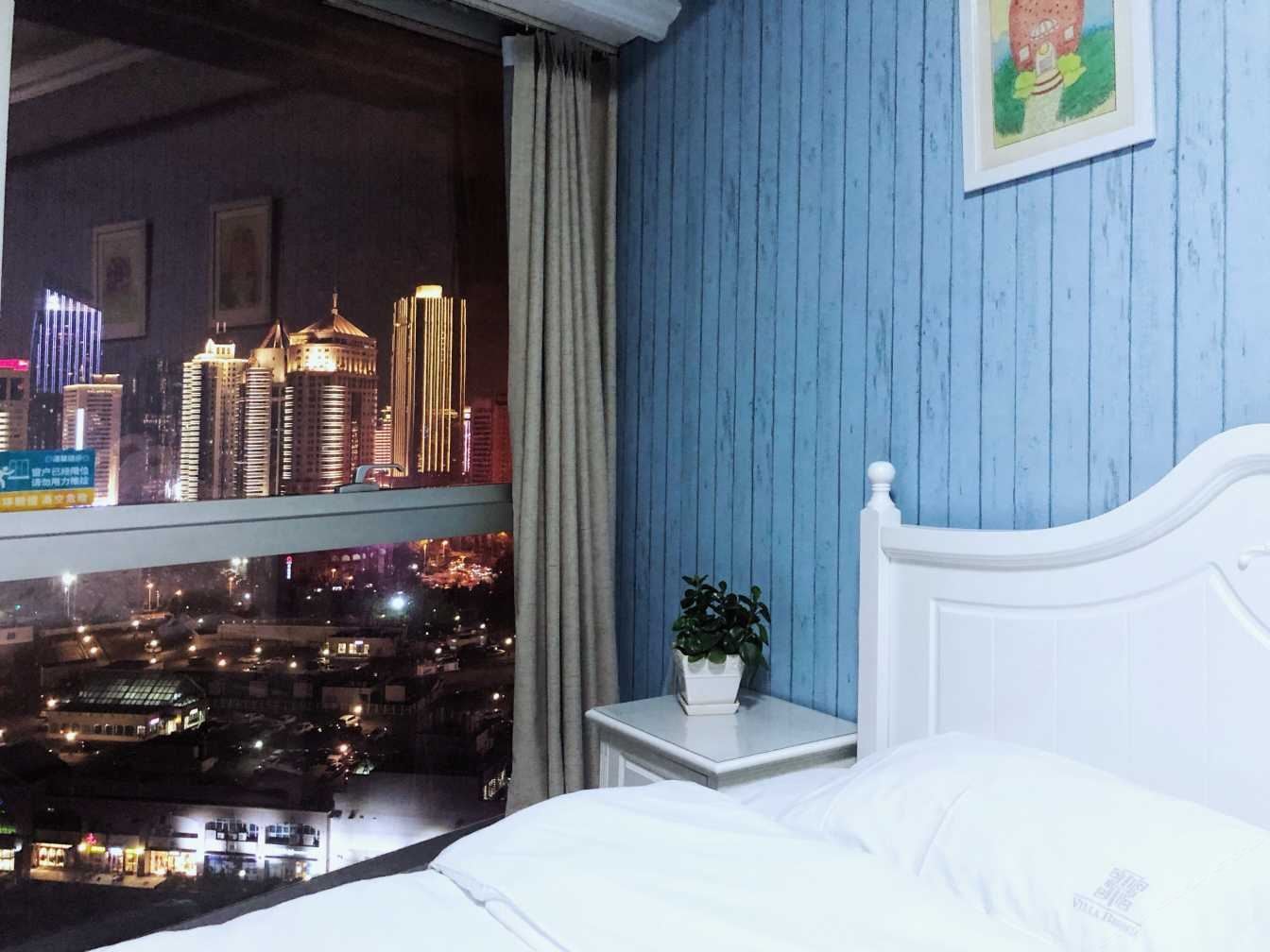 观海双卧海景套房