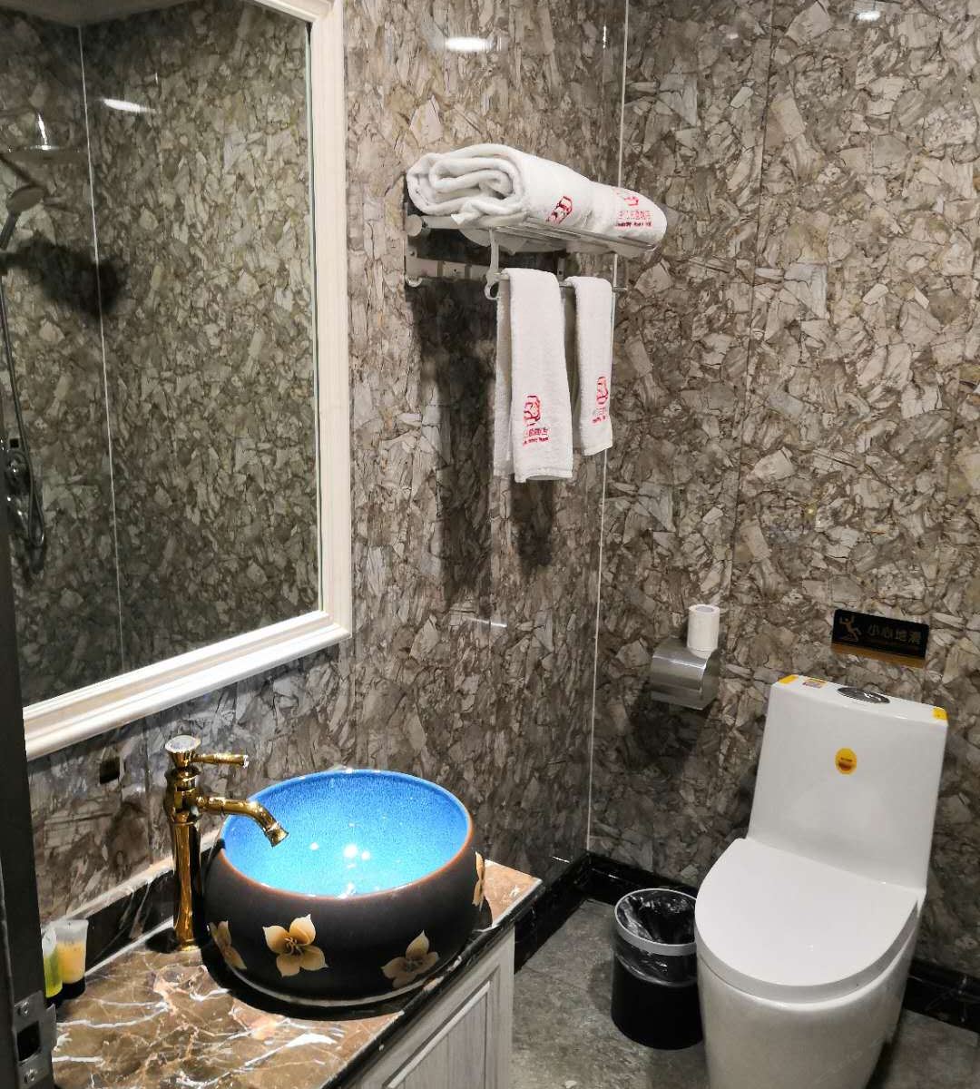 庭院双床房