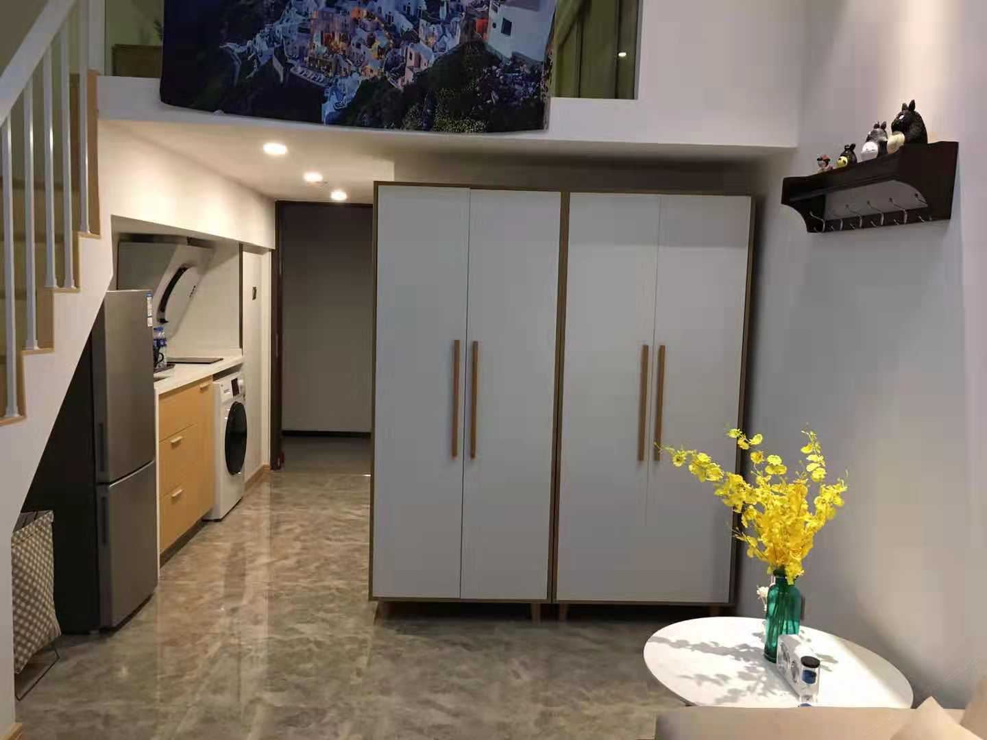 波西米亚复式榻榻米大床房