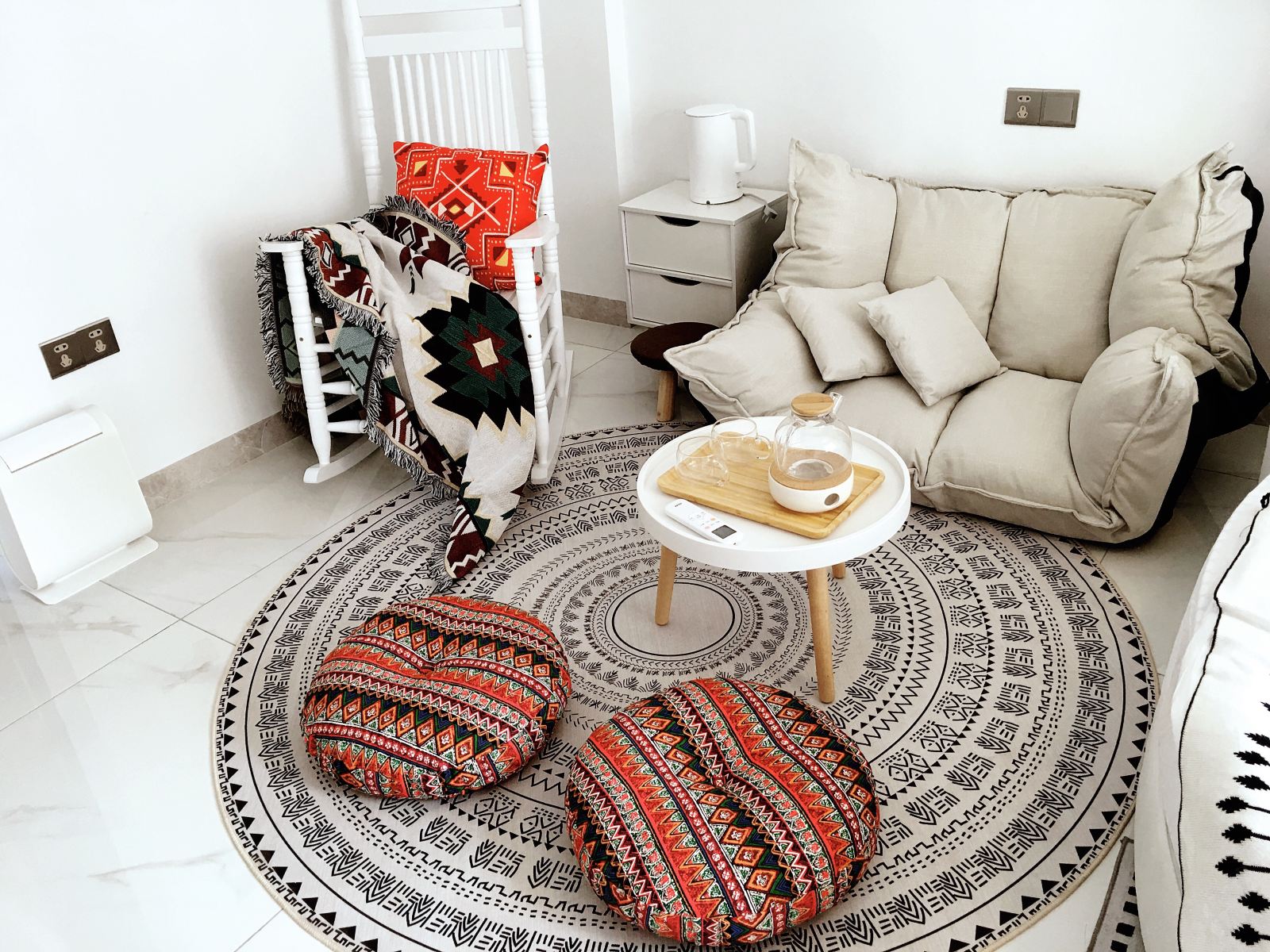 唯美摩洛哥浪漫圆床房