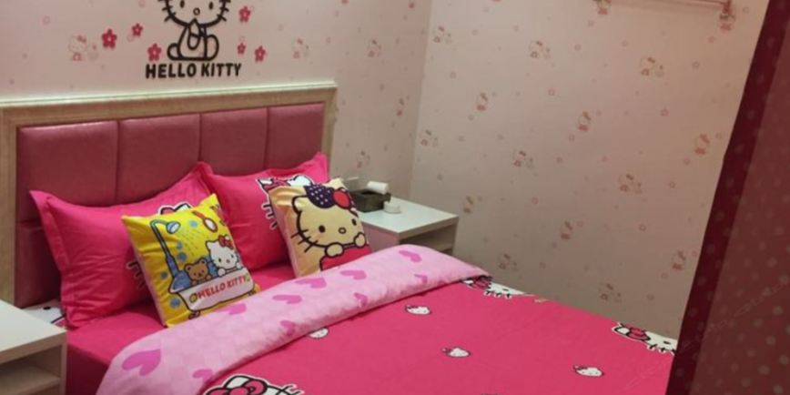 hello Kitty大床房