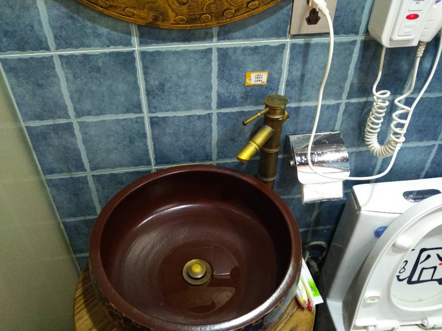 水蓝精灵双床房