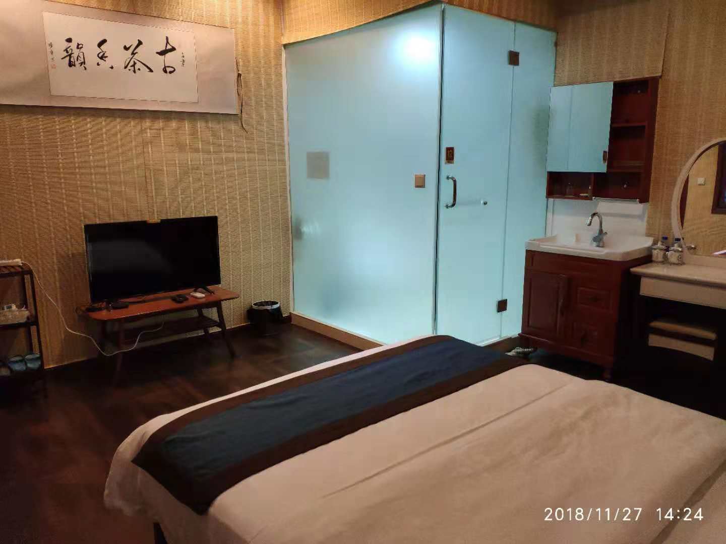 内廊书画庭院