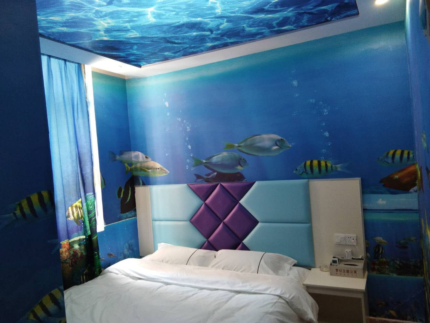 海洋之心水床房