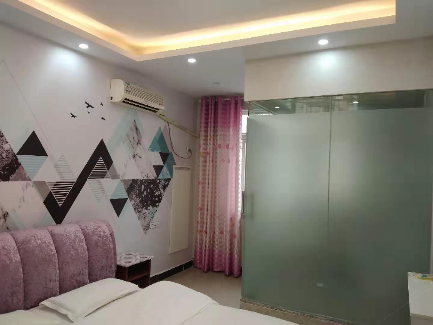 豪华投影圆床房
