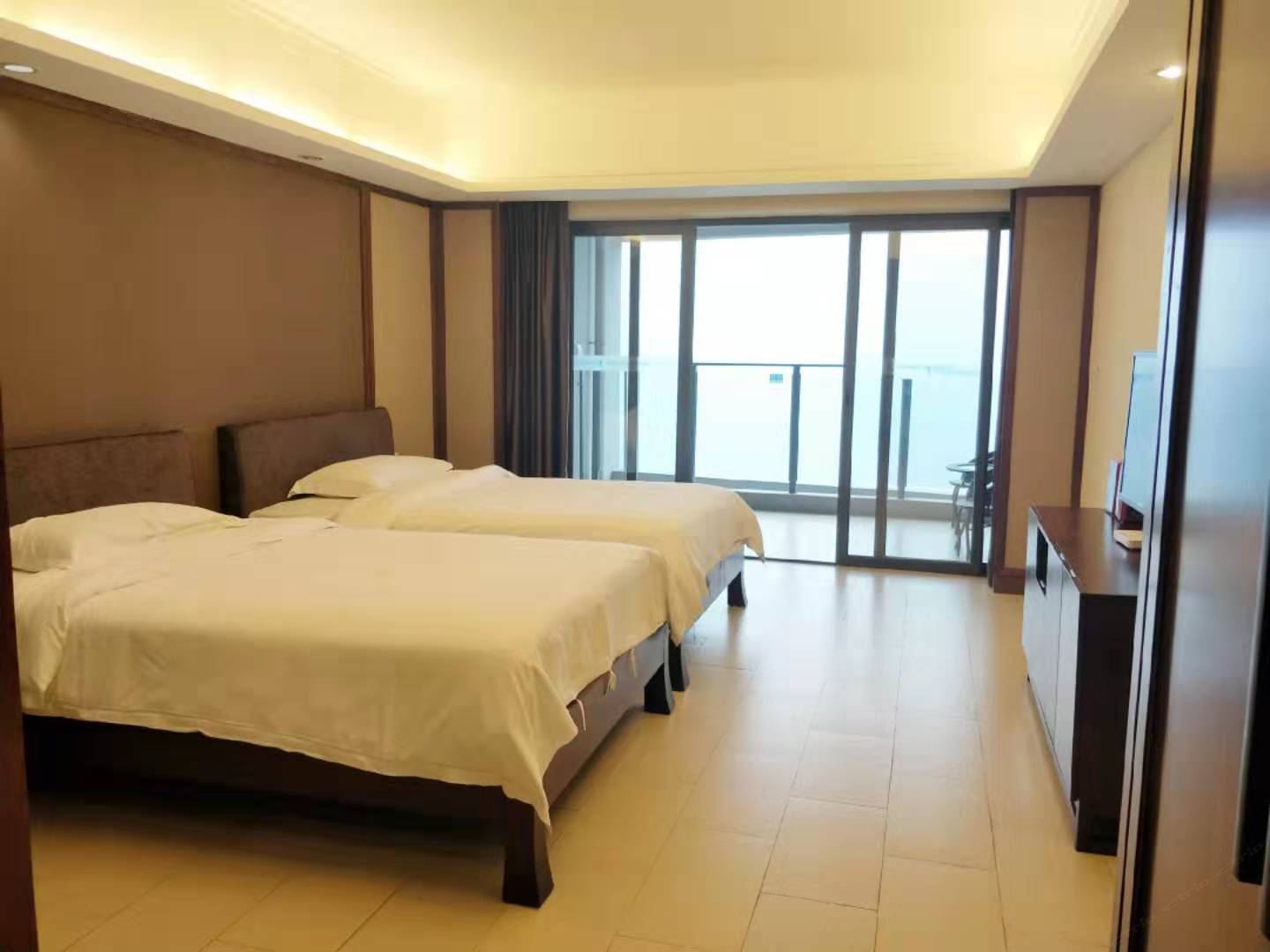 高级海景双床房