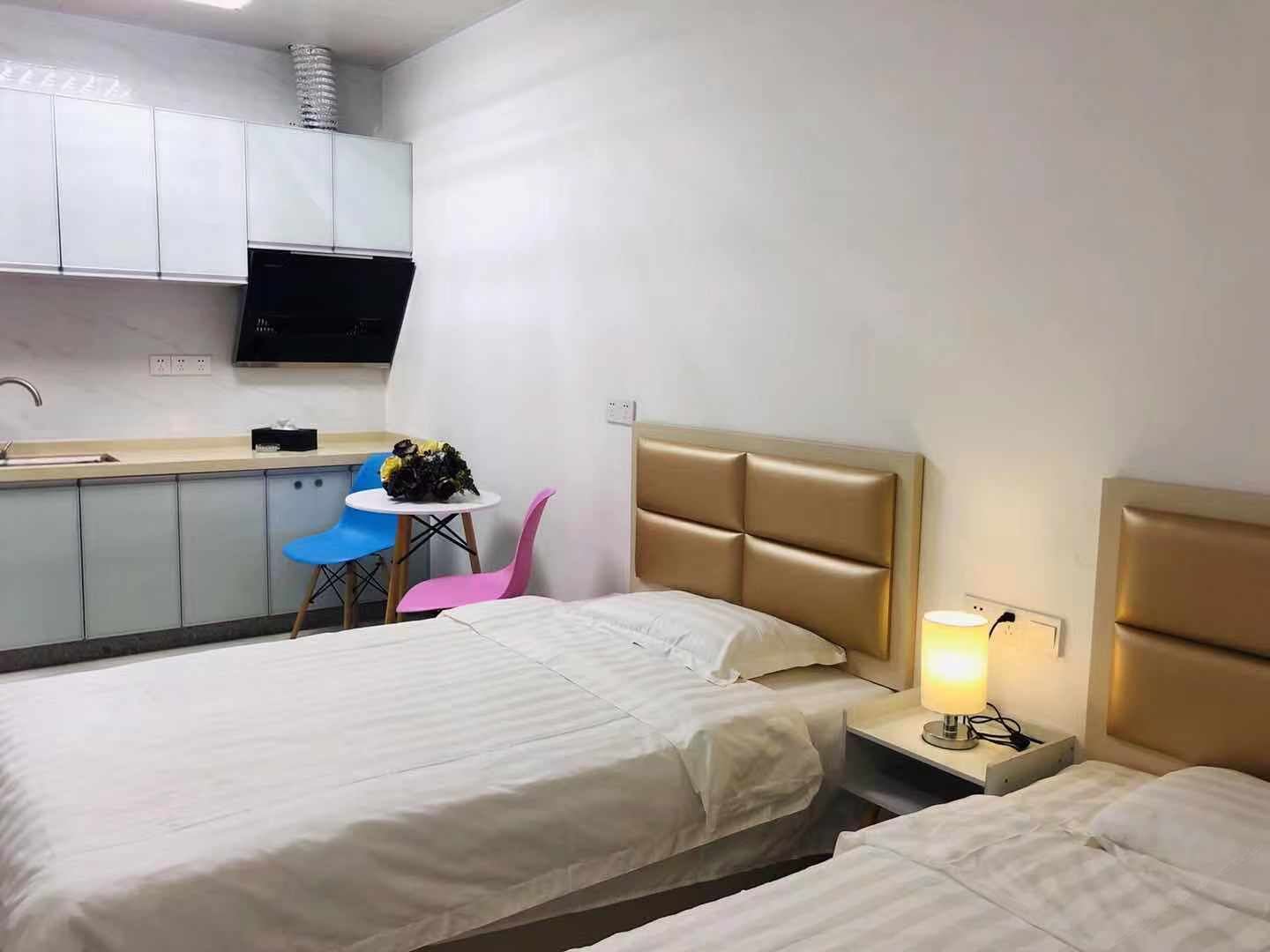 北欧风格双床房