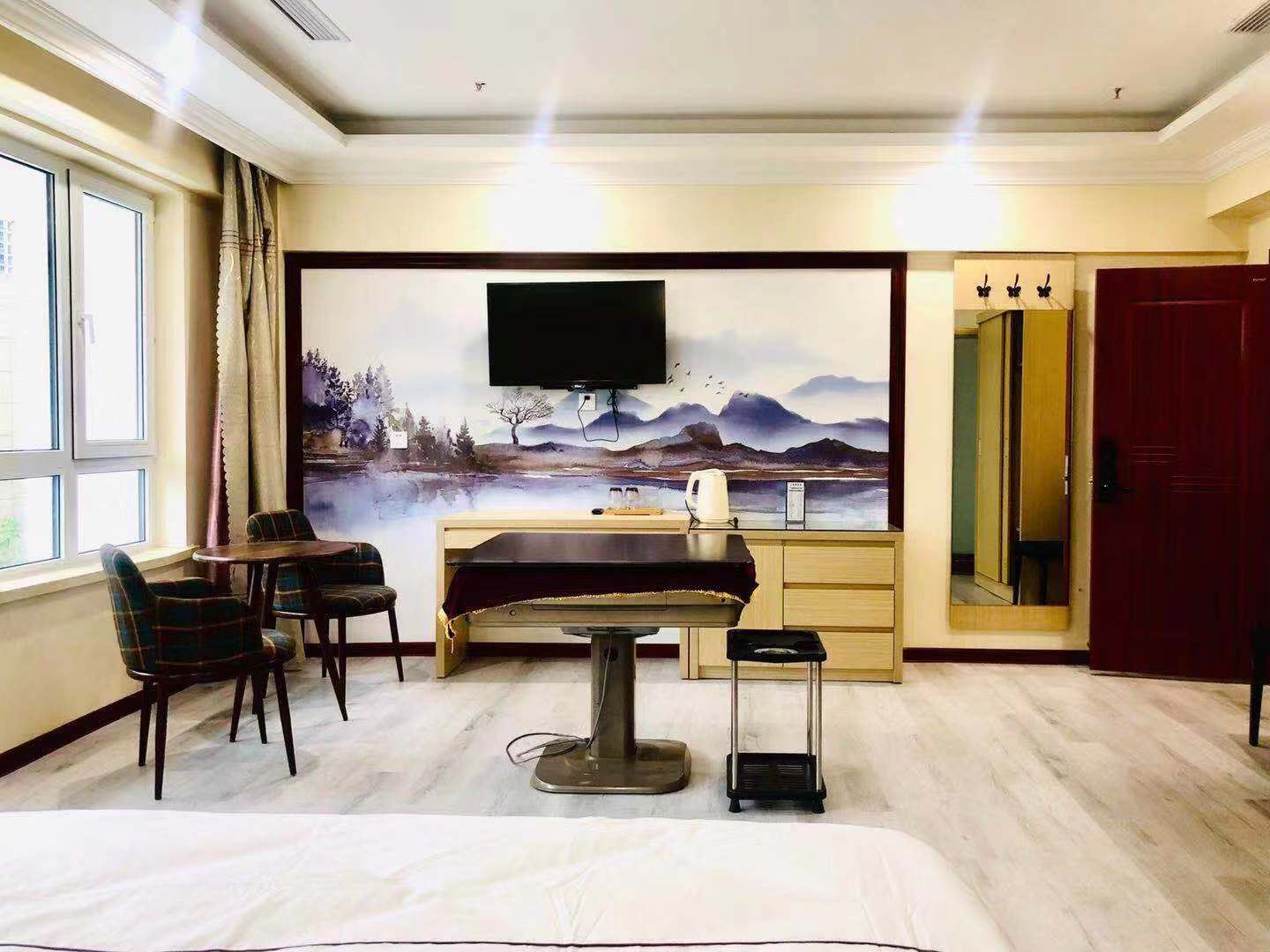 豪华麻将大床房