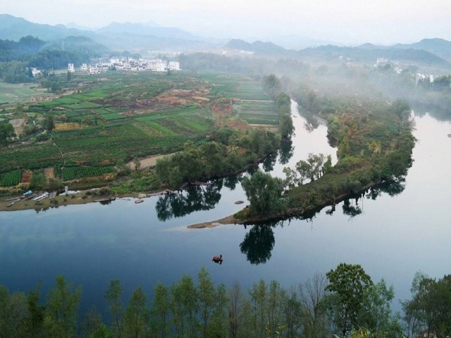  婺源-篁岭-月亮湾半日游>纯玩下午团,含篁岭上下行索道,踏青观梯田