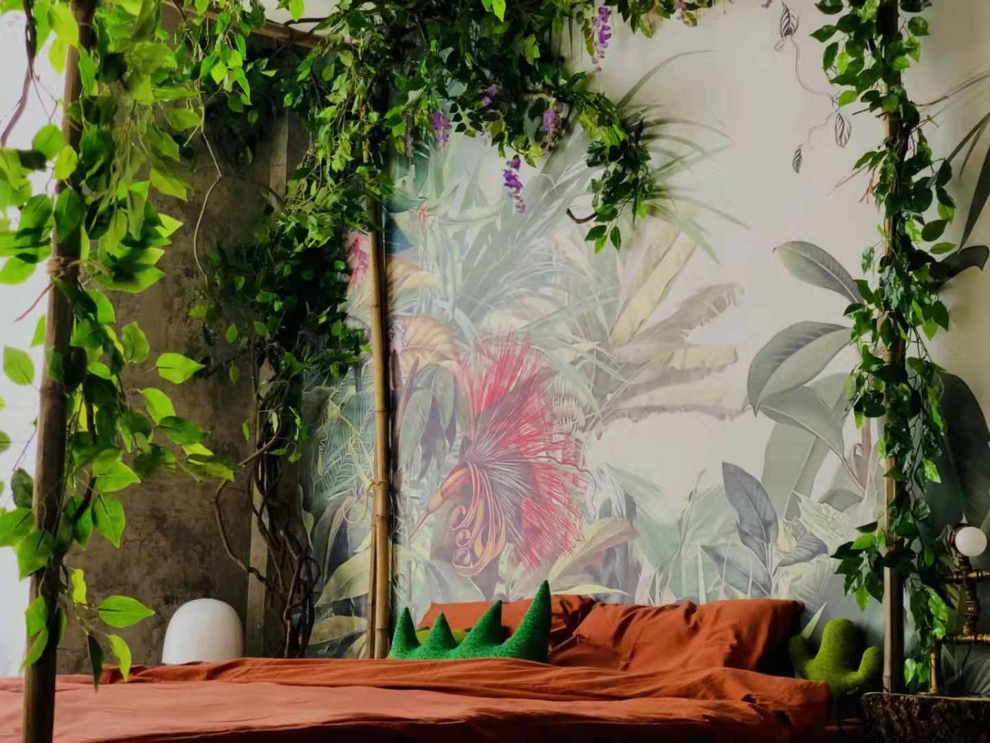 花园阳台大床房