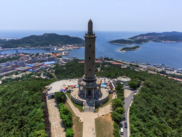 旅顺八景,棒棰岛,军港,黄渤海分界线,帆船出海,2顿特色午餐,3大景区小