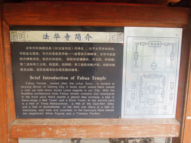 法华寺布局