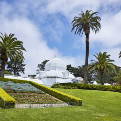 Conservatory of Flowers, Golden Gate Park, San Francisco, California, U.S.A.