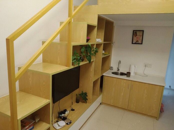 情侣loft大床房