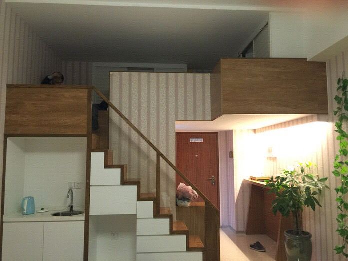 情侣loft大床房