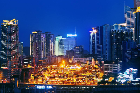 [春节]<重庆+长江三峡+武隆火车6日游>南京往返万吨黄金游轮/180度阳台房/可升级3楼船舱/入住5星酒店/武隆/重庆纯玩2至6人小团