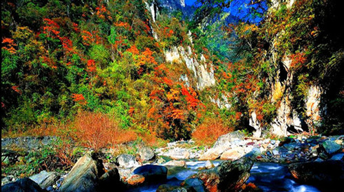  雅安东拉山 神木垒2日自驾游游>跷碛藏寨,红叶彩林,0