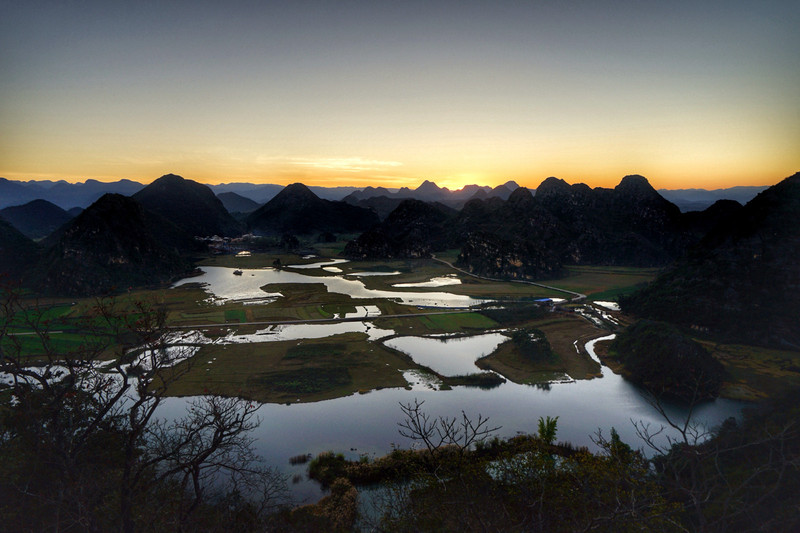 普者黑青龙山           