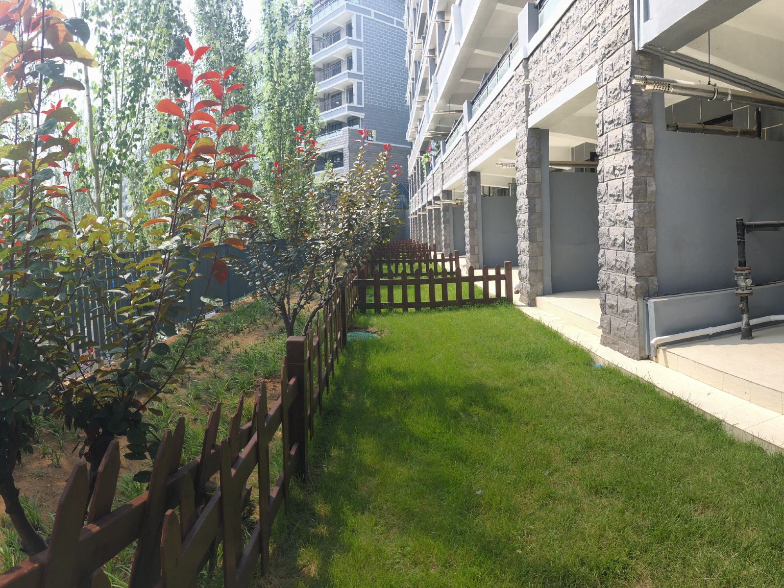 连排小院大床房