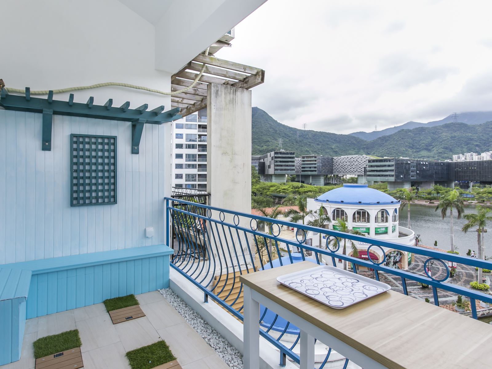 浪漫地中海复式双床房