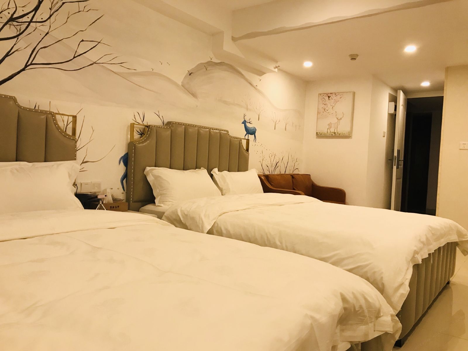豪华北欧风双床房