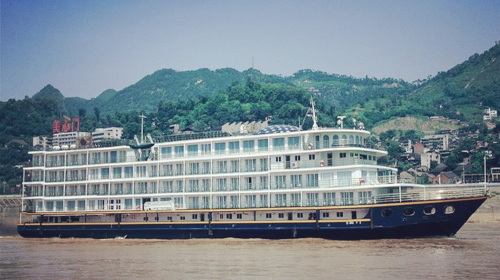 长江三峡美维凯琳凯莎游轮单程5日游 宜昌上船