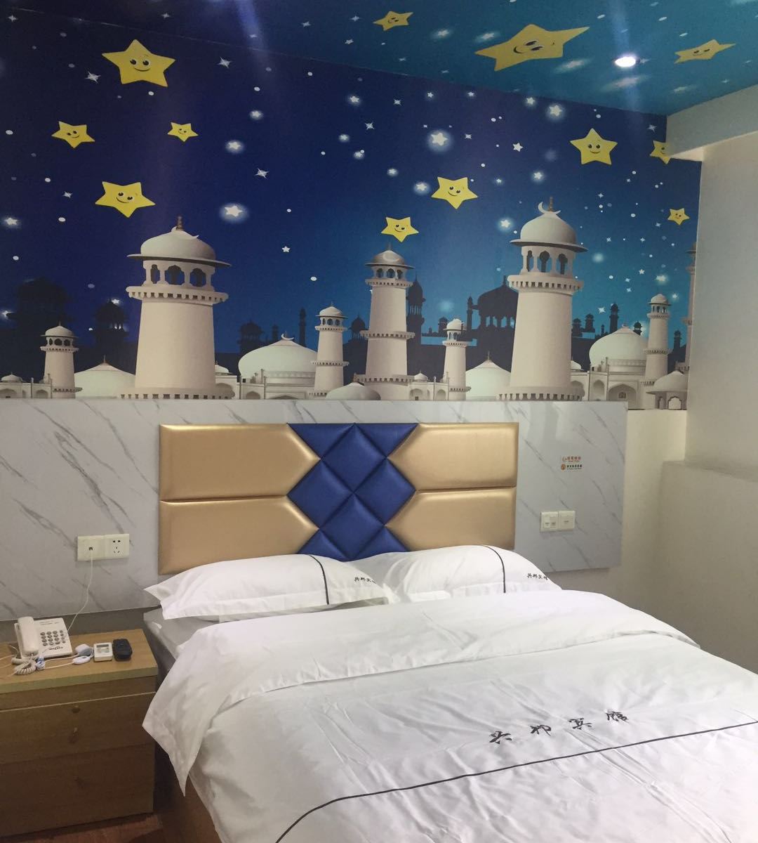 谧夜星空主题房