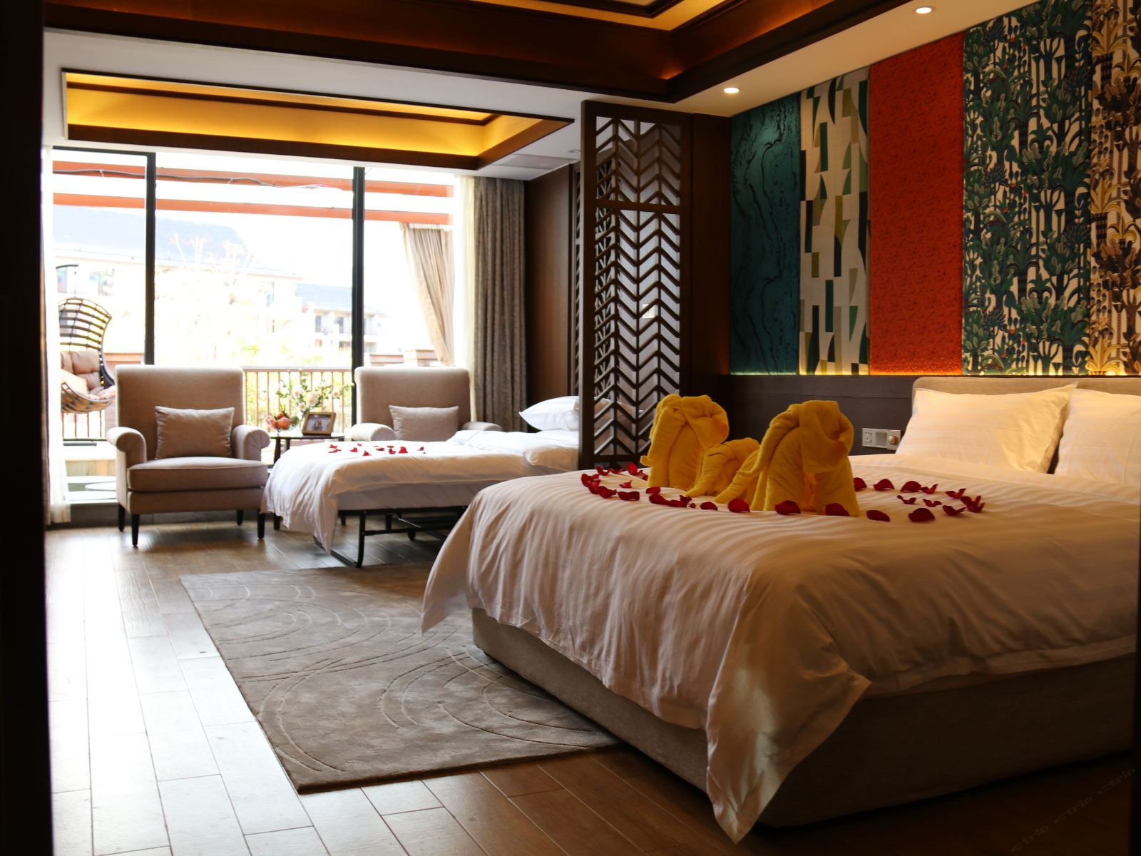 豪华温泉大床房