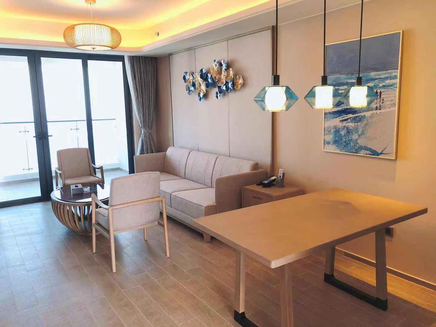 双月海景两卧复式套房