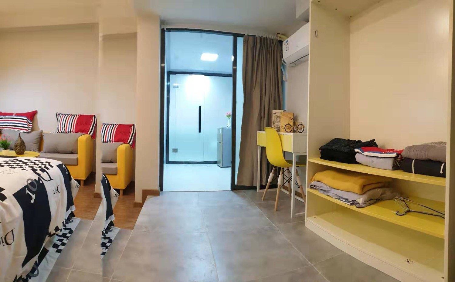 北欧简约一室二床房