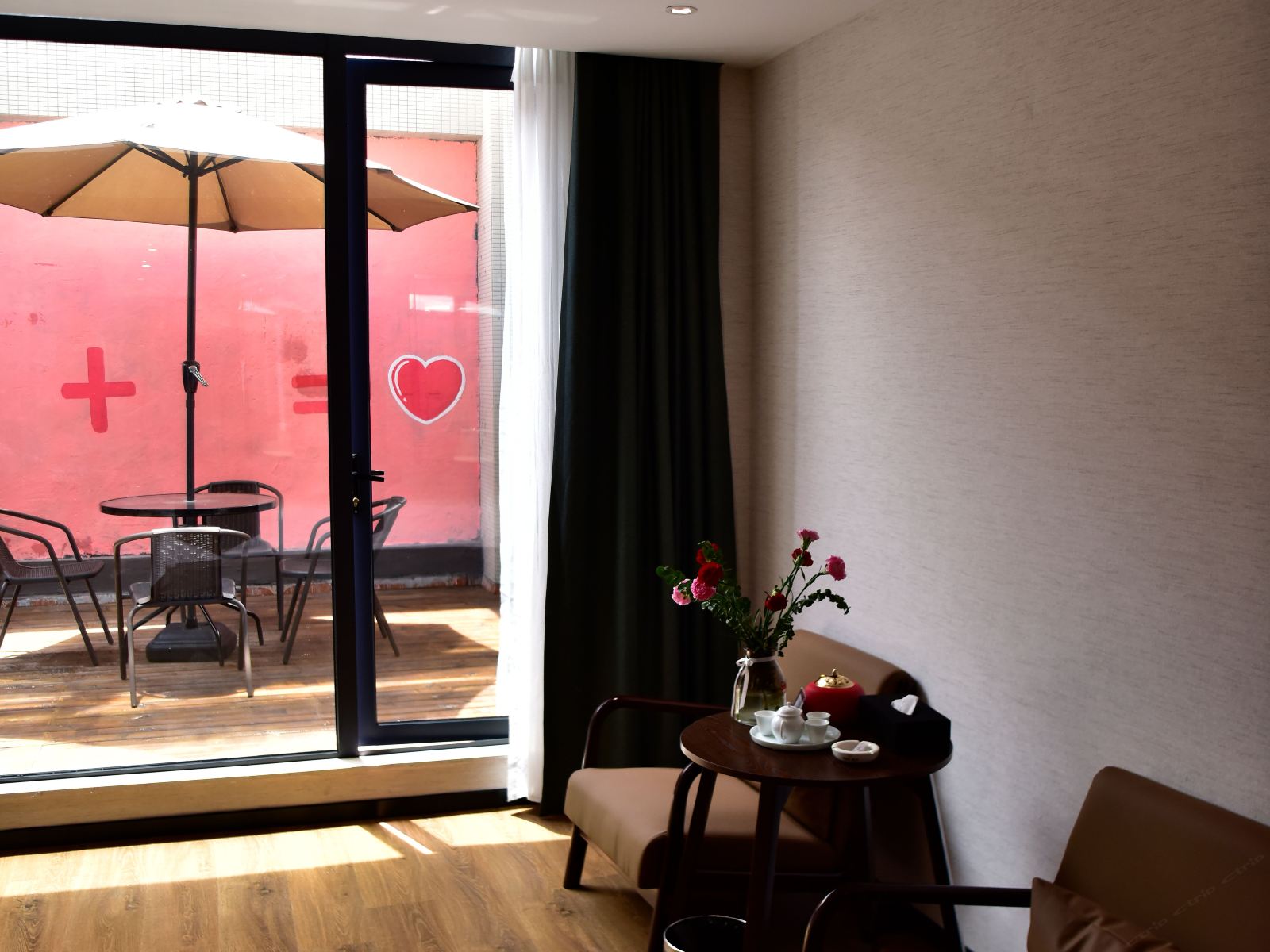 豪华阳光花园双床房