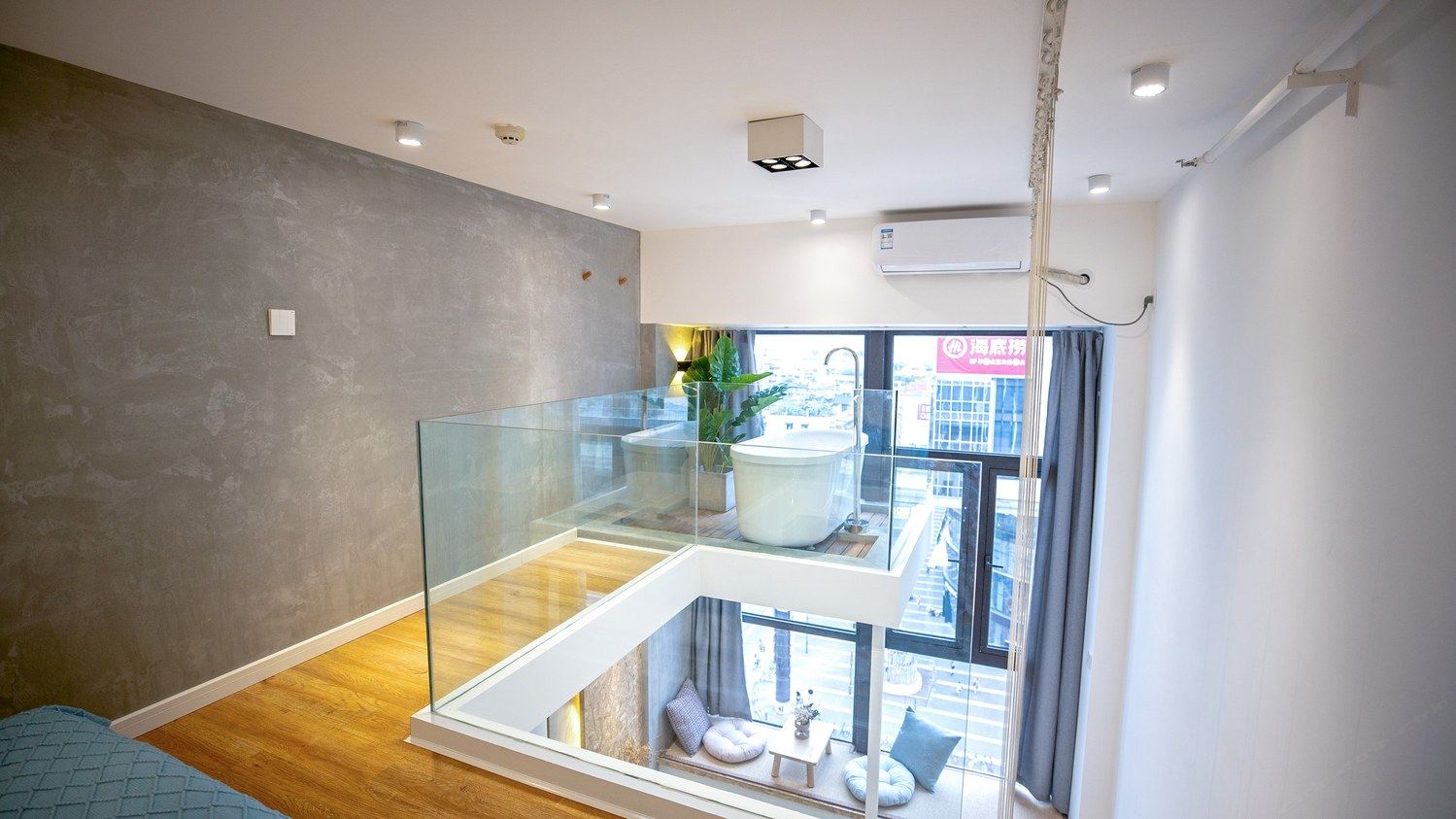 舒适loft一室一厅套房