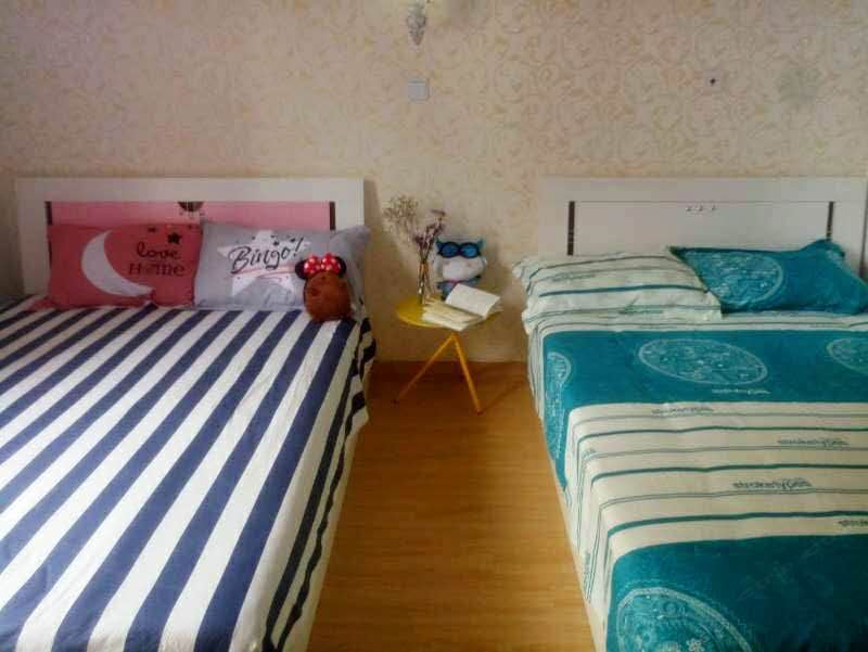 结伴出行四人双床间