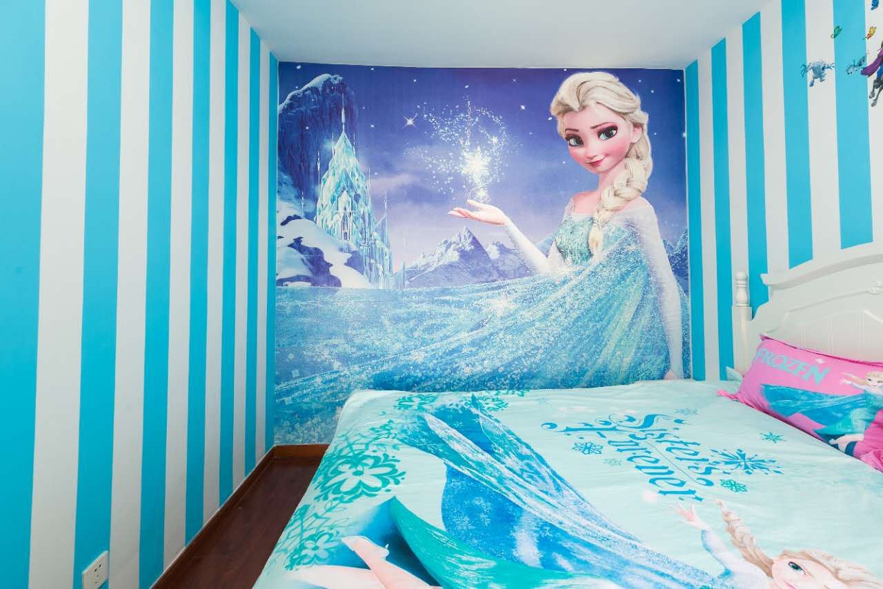 米奇冰雪奇缘豪华亲子套房