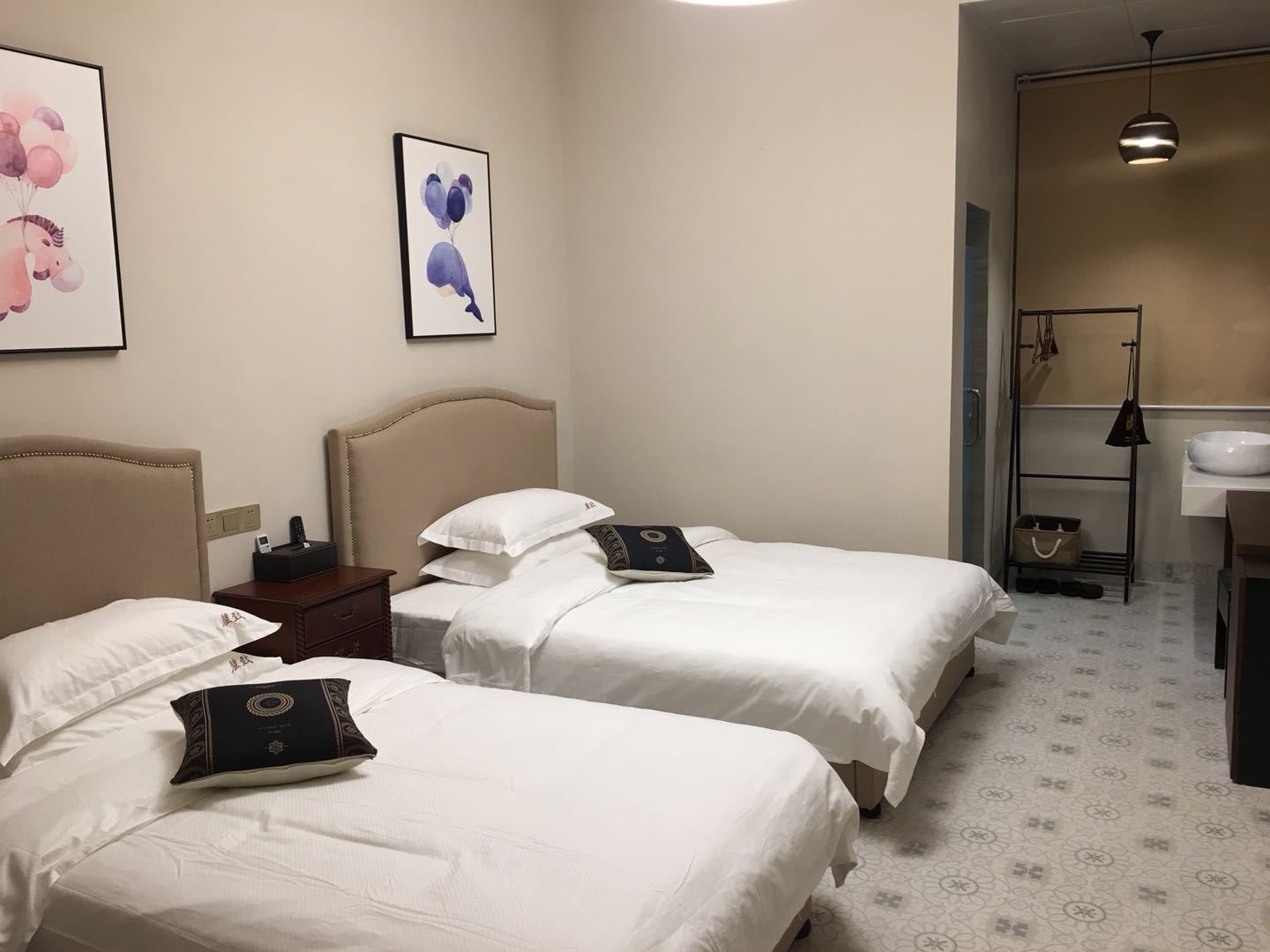 布拉格双床房