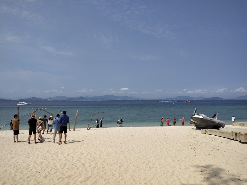 满意的旅行,三亚的风景很美