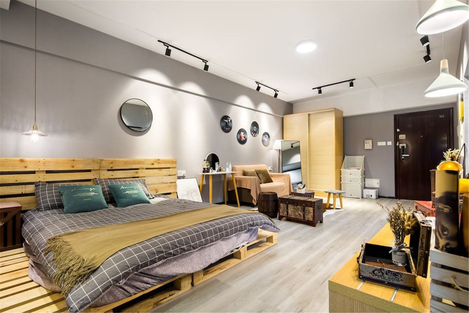 长沙柚子不加糖公寓(14号店)