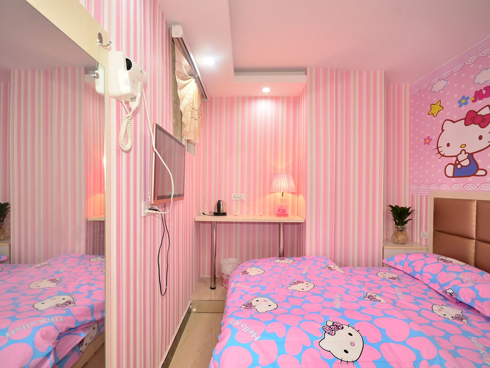 Hello kitty主题房
