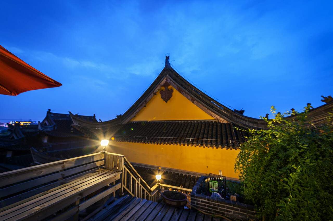扬州禅隐茗居小院
