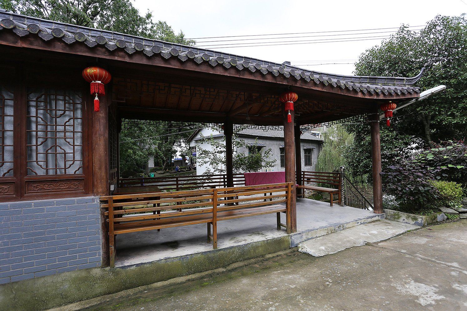 杭州太湖源头天目泉农家