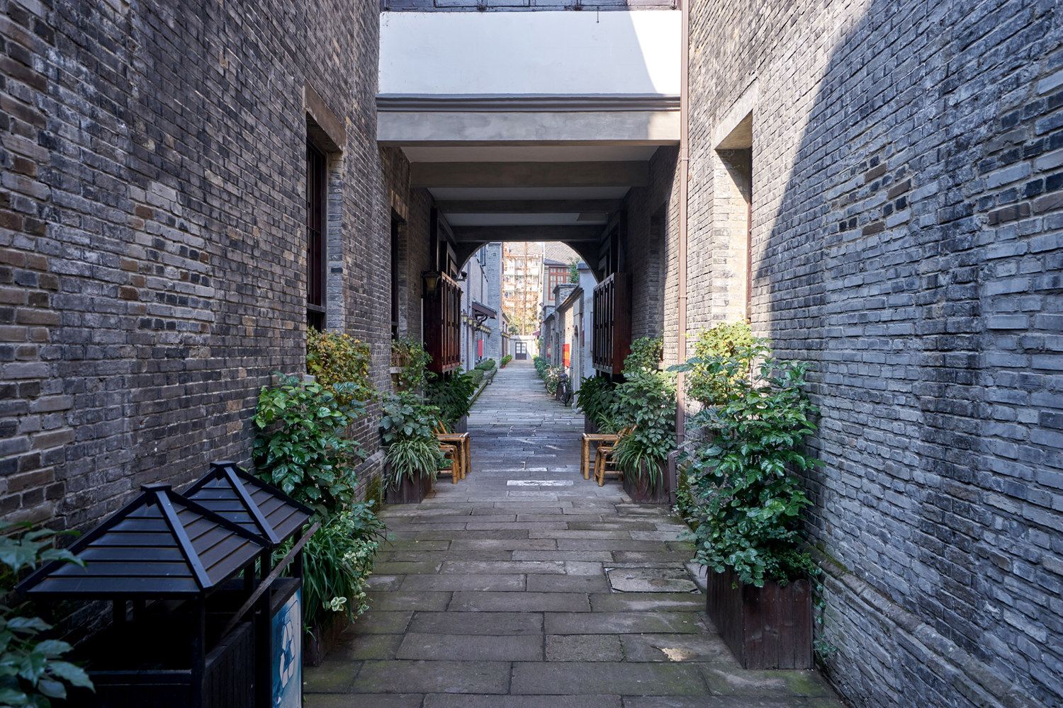 杭州杭州七月乐堤港旁近运河小清新双卧室大床房普通公寓(菩提寺路店)