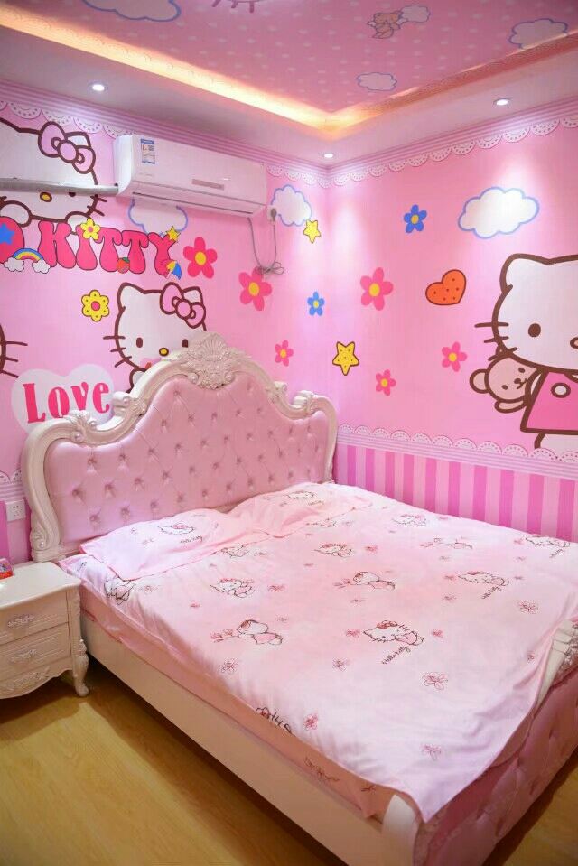 Hello kitty主题房