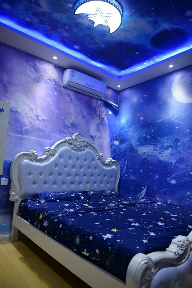 星空夜色主题房