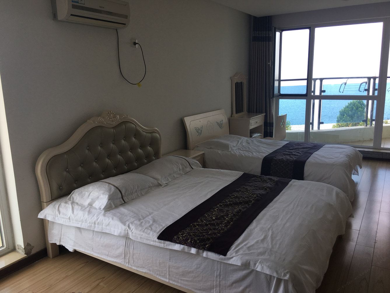看海一室二床房