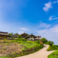 Yangdong Folk Village in Gyeongju, South Korea